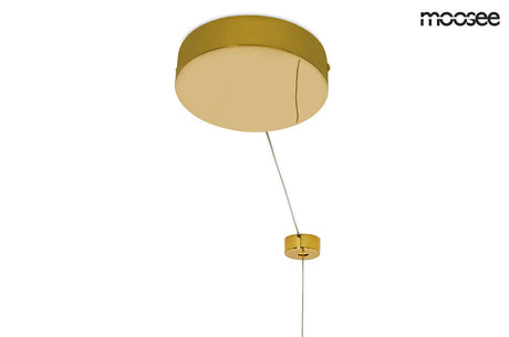 Závesná lampa Ring Luxury 90 zlatá
