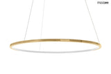 Závesná lampa Ring Slim 120 zlatá