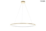 Závesná lampa Ring Slim 120 zlatá