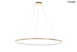 Závesná lampa Ring Slim 150 zlatá