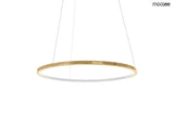 Závesná lampa Ring Slim 40 zlatá
