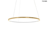 Závesná lampa Ring Slim 60 zlatá