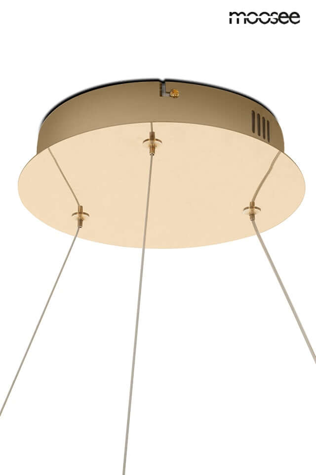 Závesná lampa Ring Slim 60 zlatá