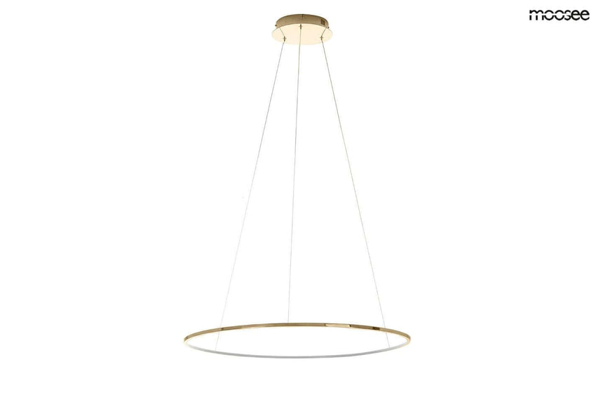 Závesná lampa Ring Slim 60 zlatá