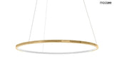 Závesná lampa Ring Slim 80 zlatá