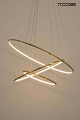 Závesná lampa Ring Slim S zlatá