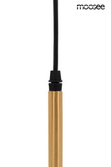 Závesná lampa Riva 5 zlatá