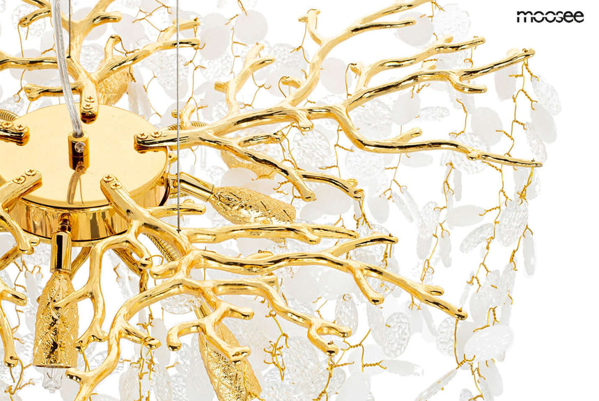 Závesná lampa Riviera 60 zlatá