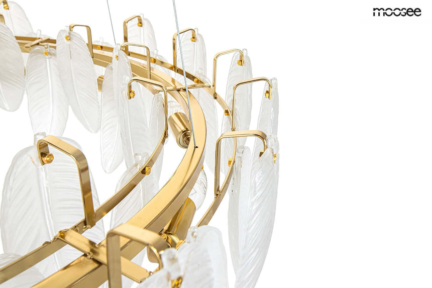 Závesná lampa Roch 60 zlatá