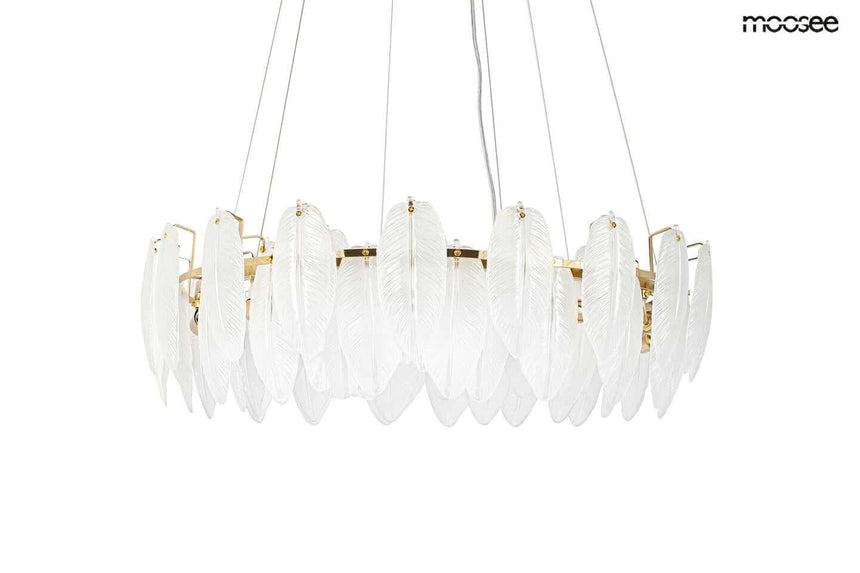 Závesná lampa Roch 80 zlatá