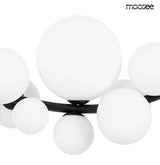 Závesná lampa Rocio čierna