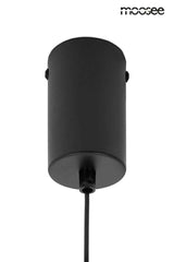 Závesná lampa Rocio čierna