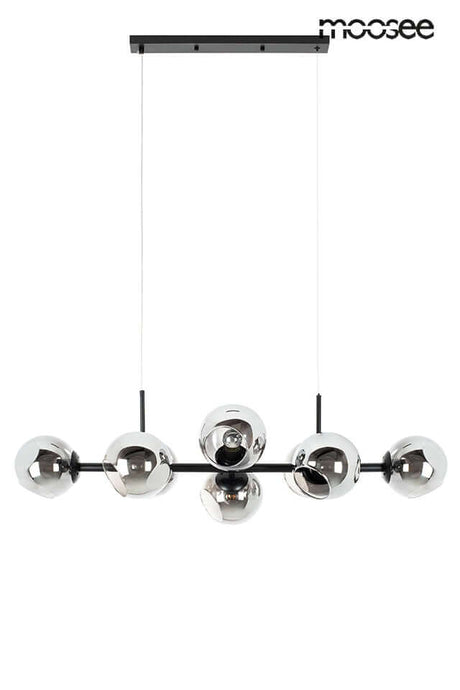 22. Závesná lampa Romeo Black, čierna