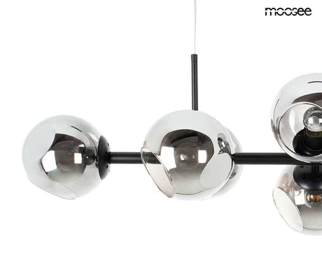 22. Závesná lampa Romeo Black, čierna