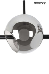 22. Závesná lampa Romeo Black, čierna