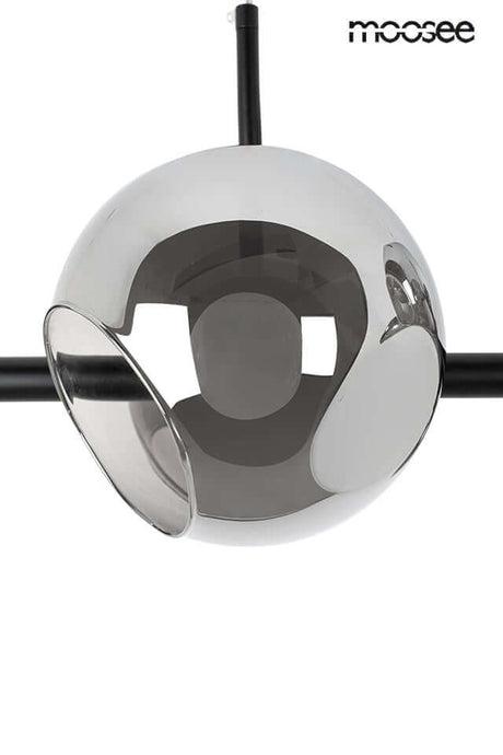 22. Závesná lampa Romeo Black, čierna