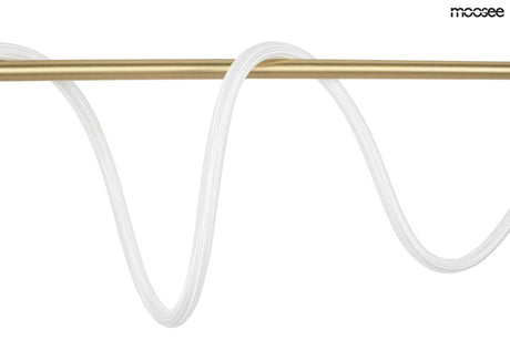 45. Závesná lampa Serpiente 120 zlatá