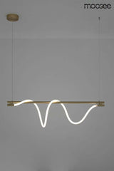 45. Závesná lampa Serpiente 120 zlatá