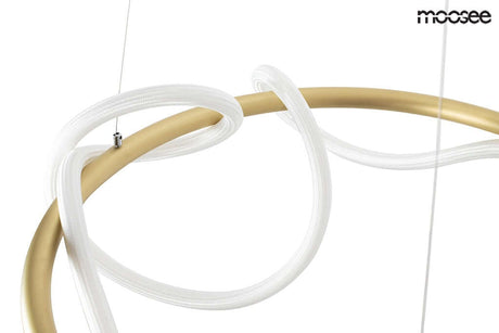 77. Závesná lampa Serpiente 60 zlatá