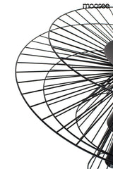 Závesná lampa Sesto čierna