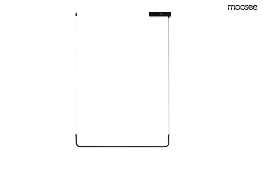 Závesná lampa Shape 90 čierna