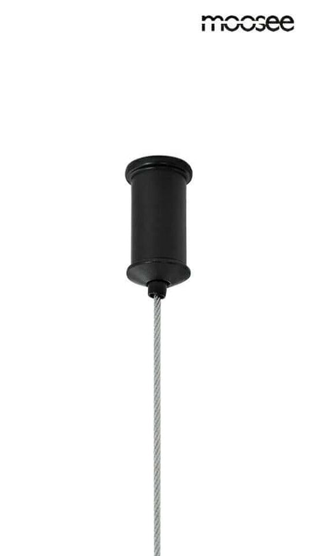 Závesná lampa Shape 90 čierna