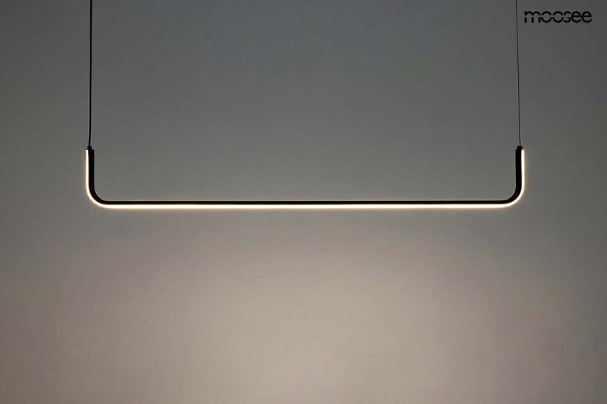 Závesná lampa Shape 90 čierna