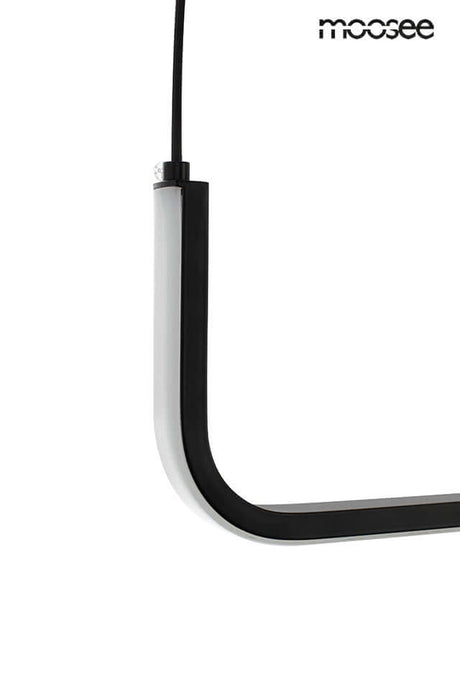 Závesná lampa Shape Duo 120 čierna