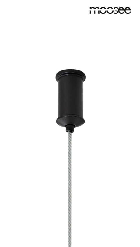Závesná lampa Shape Duo 120 čierna