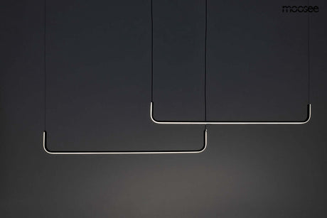 Závesná lampa Shape Duo 120 čierna