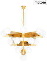 25. Závesná lampa Solei zlatá