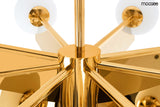 25. Závesná lampa Solei zlatá