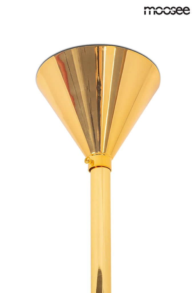 25. Závesná lampa Solei zlatá