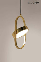 Závesná lampa Spinner 19 zlatá