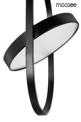 Závesná lampa Spinner 19 čierna