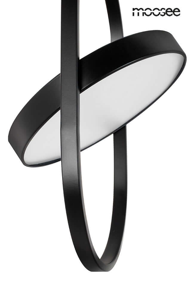 Závesná lampa Spinner 19 čierna