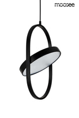 Závesná lampa Spinner 26 čierna