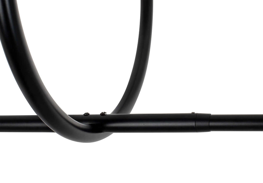 Závesná lampa čierna