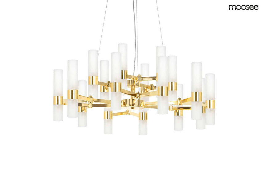 Závesná lampa Tubs 18 zlatá