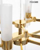 Závesná lampa Tubs 18 zlatá