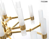 Závesná lampa Tubs 18 zlatá