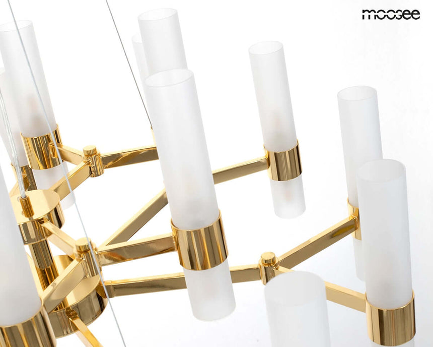 Závesná lampa Tubs 18 zlatá