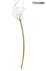 Závesná lampa Tulippe 7 Disc zlatá