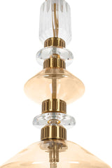 Závesná lampa Vaso zlatá