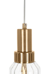 Závesná lampa Vaso zlatá