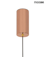 Závesná lampa Vuelo medená