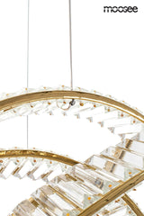 Závesná lampa Wave 120 zlatá