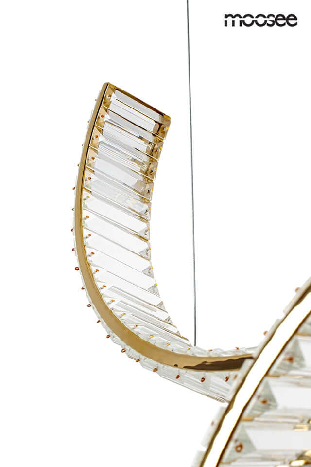 Závesná lampa Wave 120 zlatá