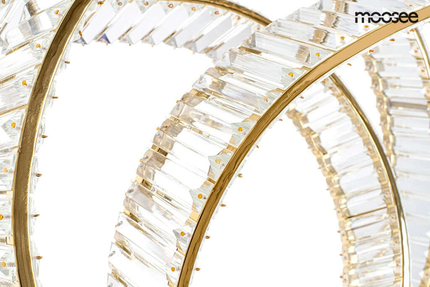 Závesná lampa Wave 120 zlatá