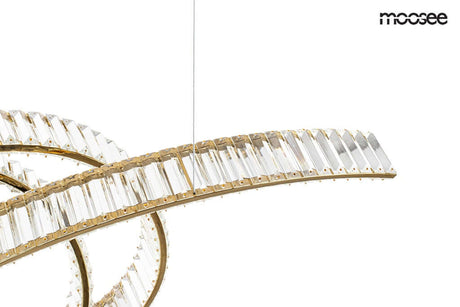 Závesná lampa Wave 120 zlatá